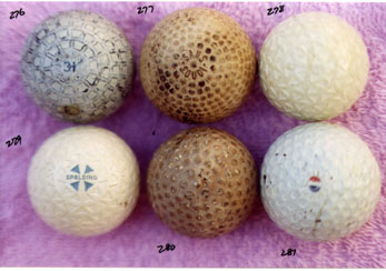 Collectable Golf Balls - Wooden Shafted Golf Clubs & Collectibles Auction