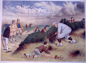 Cope's Tobacco Golf Print