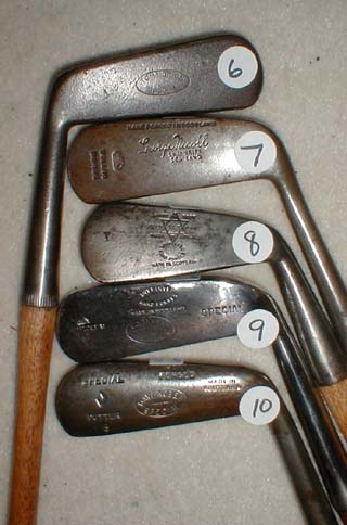 Bonhams : A collection of 12 D Anderson & Sons (St Andrews) wooden shafted golf  clubs
